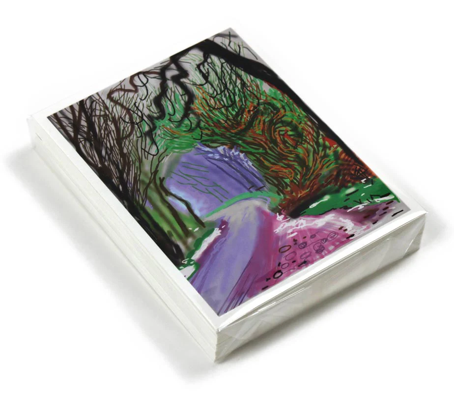 The Arrival of Spring: Complete Postcard Collection (49 cards) by David Hockney - Image 4