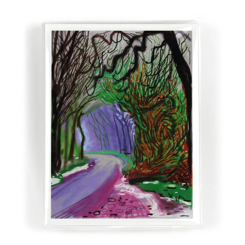 The Arrival of Spring: Complete Postcard Collection (49 cards) by David Hockney - Image 5