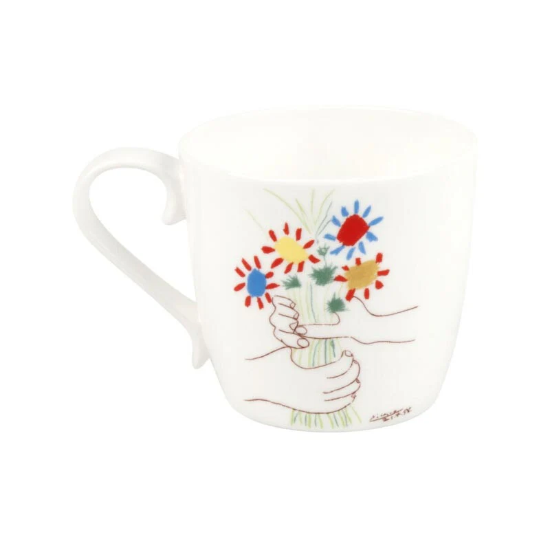Pablo Picasso Bouquet of Friendship Bone China Mug by Könitz - Image 2