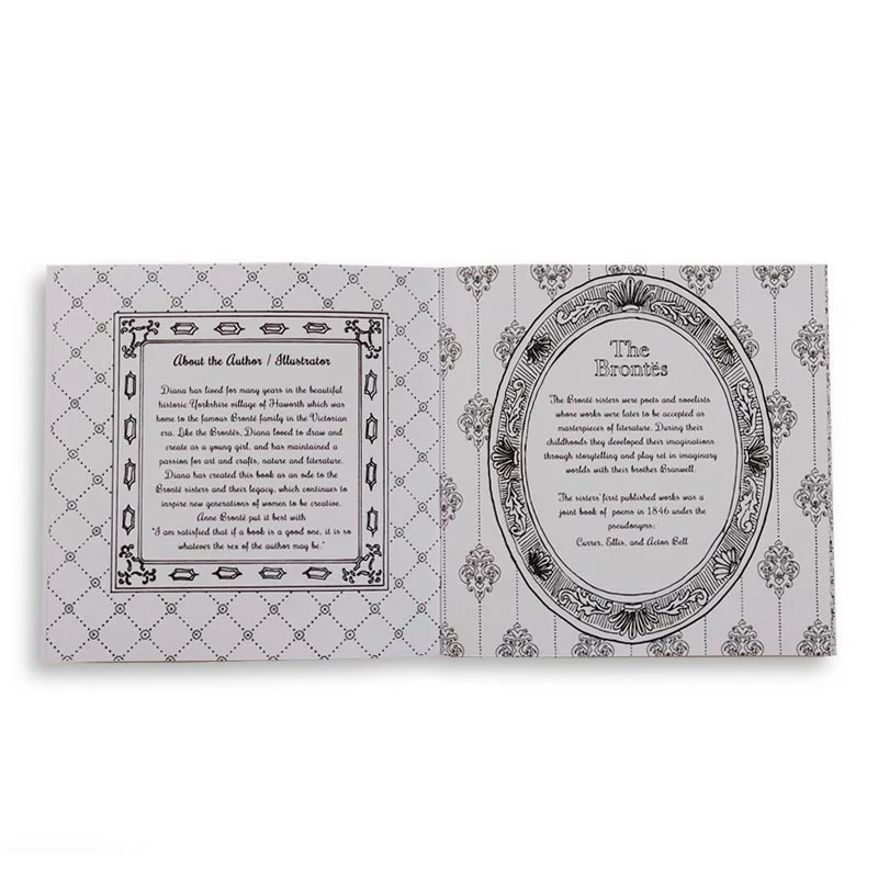 The Brontë Colouring Book by Diana Matos Gagic - Image 4