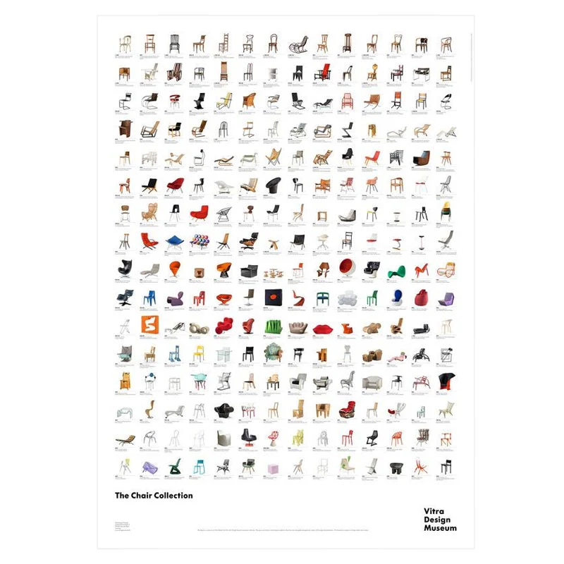 The Chair Collection / Vitra Design Museum Poster - 2022 edition - Image 2