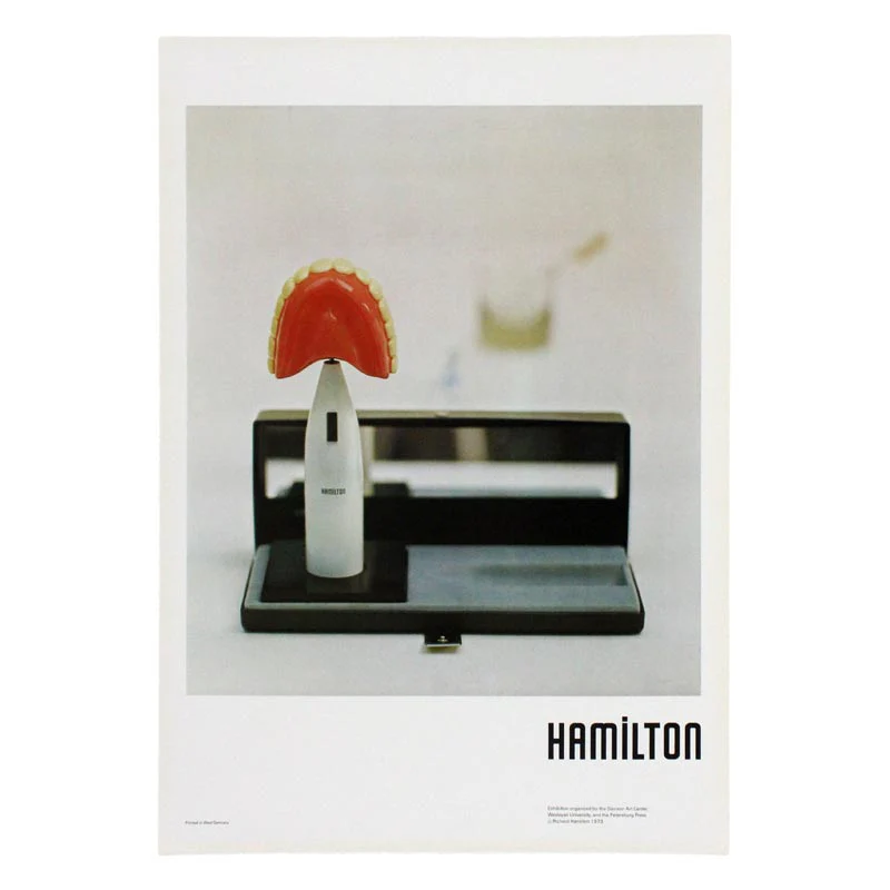 The Critic Laughs Multiple Poster by Richard Hamilton (Davison Art Center, Wesleyan, 1973) - Image 2