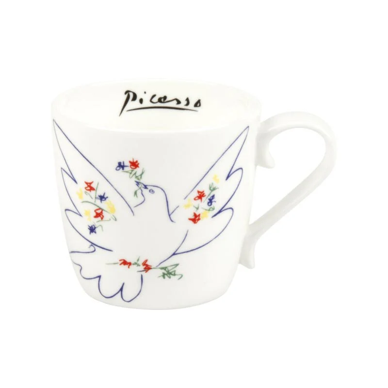 Pablo Picasso Festival Dove Bone China Mug by Könitz - Image 3