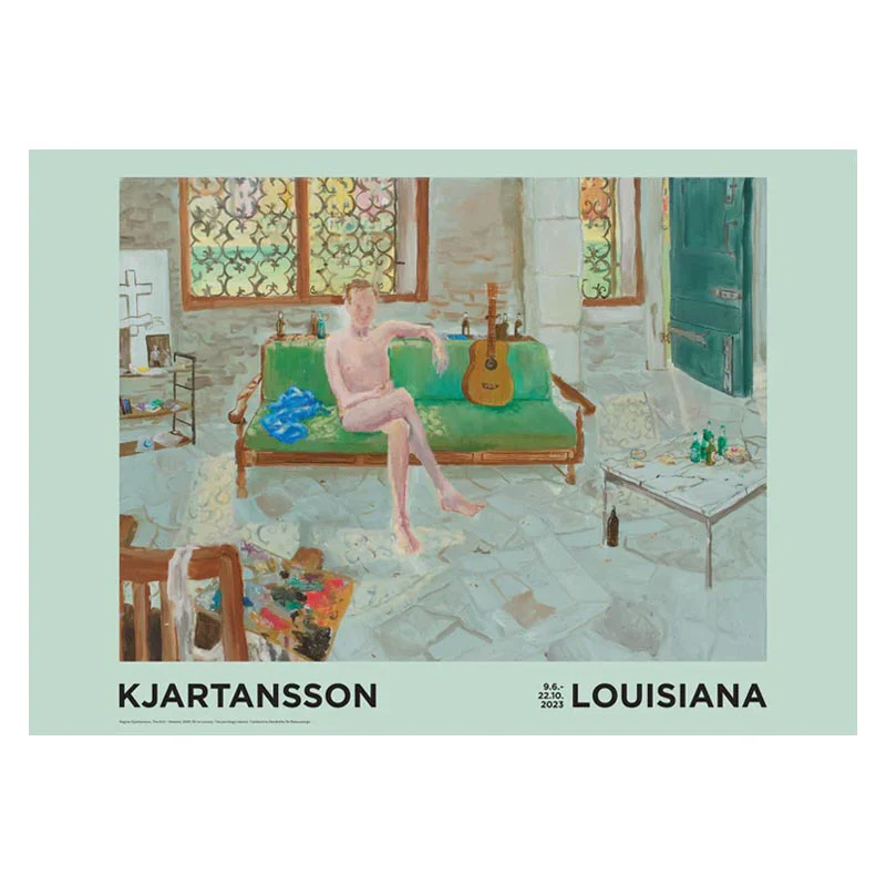 The End (man on green sofa) poster by Ragnar Kjartansson - Image 2