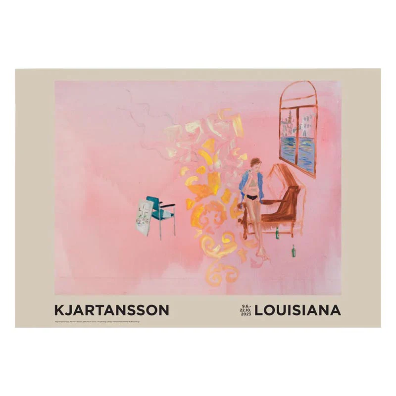 The End (pink) poster by Ragnar Kjartansson - Image 2