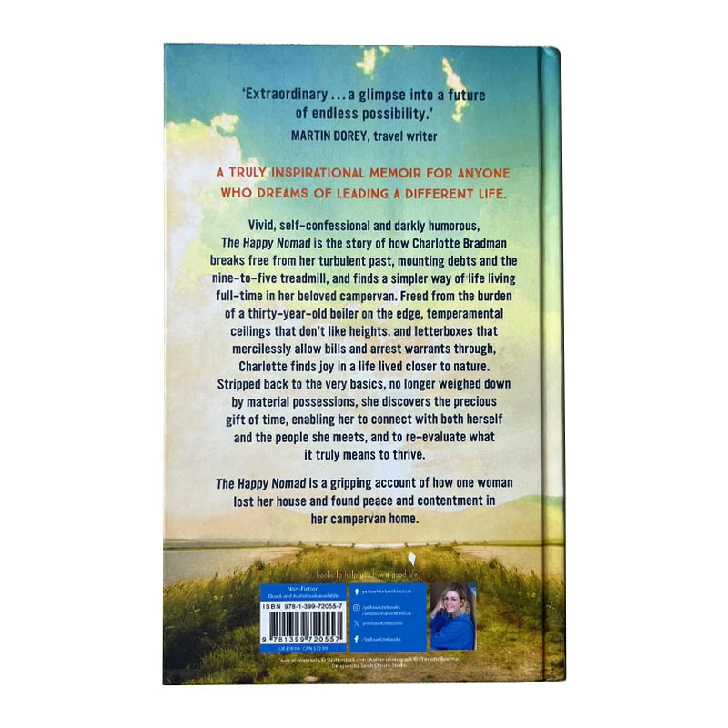 The Happy Nomad by Charlotte Bradman - signed hardback - Image 4
