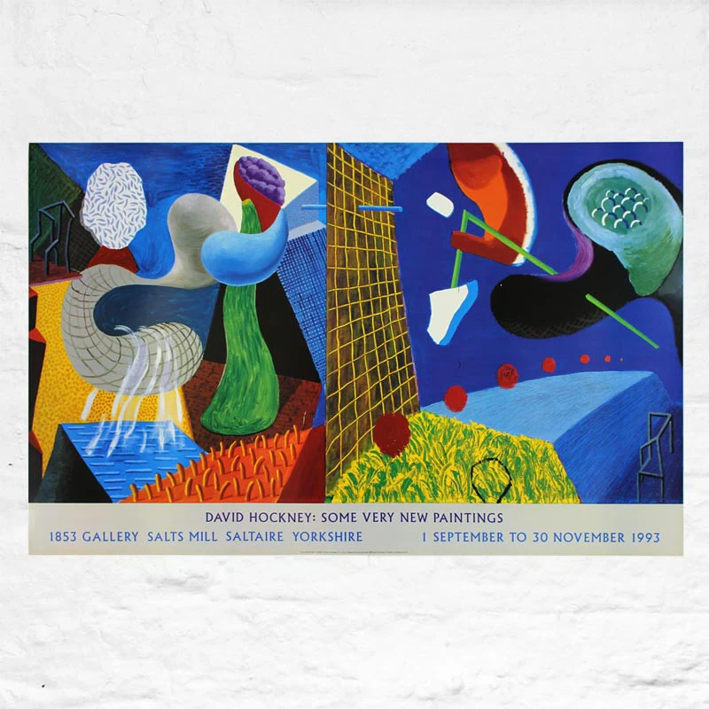 The Other Side Poster by David Hockney