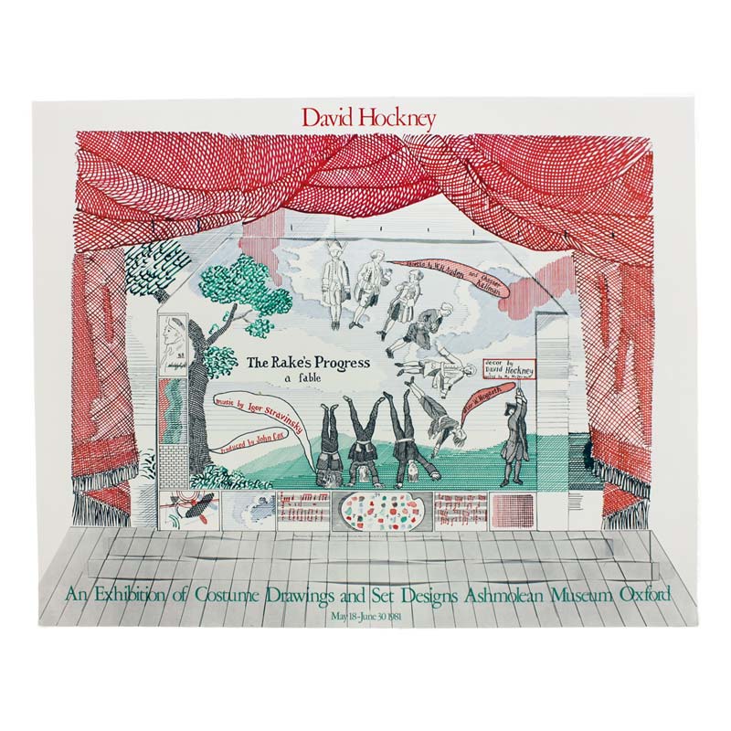 The Rake's Progress (Ashmolean) Poster by David Hockney - Image 2