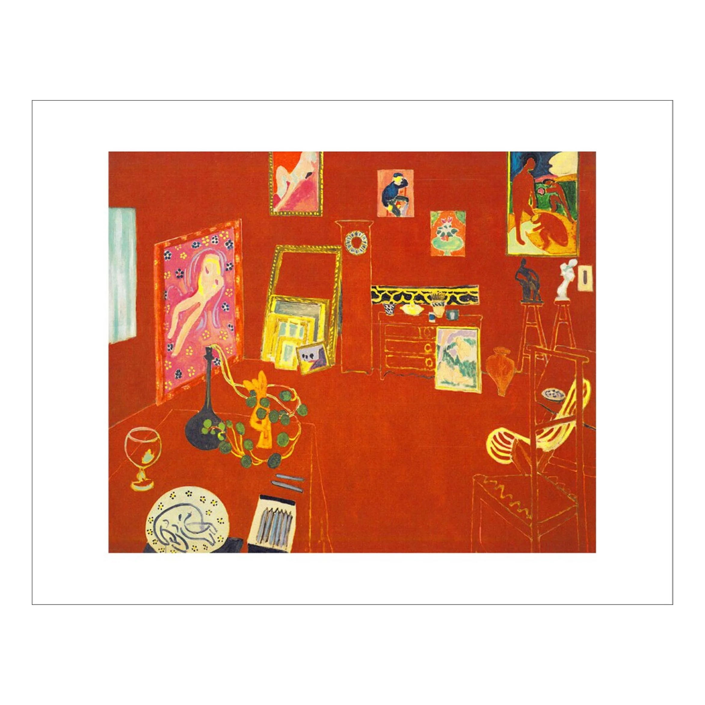 The Red Studio, 1911 poster by Henri Matisse - Image 2