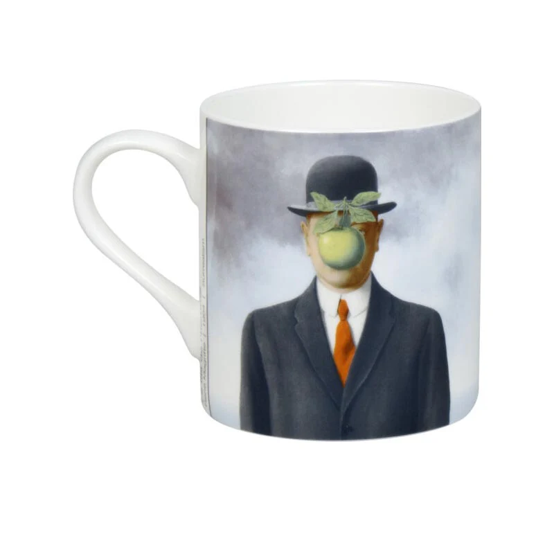 René Magritte The Son of Man Bone China Mug - Image 2