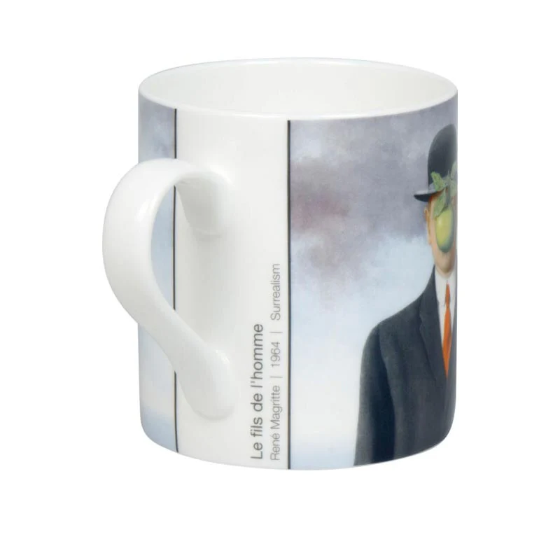 René Magritte The Son of Man Bone China Mug - Image 3