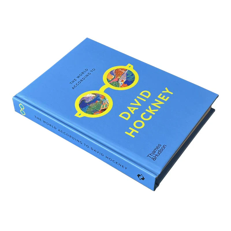 The World According to David Hockney - hardback, blue cover - words by David Hockney, edited by Martin Gayford - Image 2