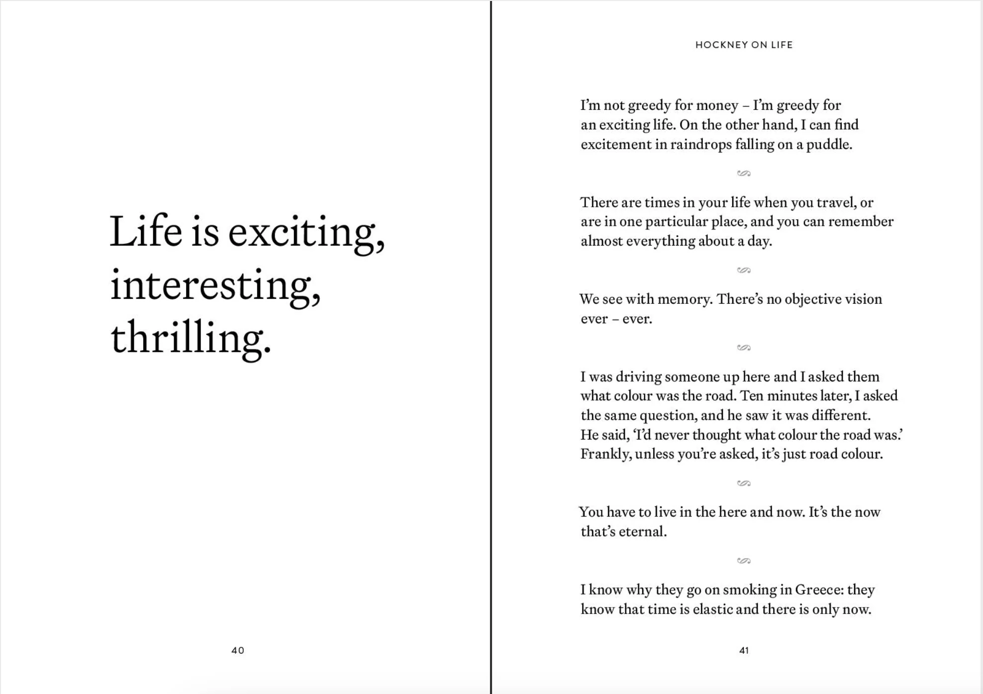The World According to David Hockney - hardback, blue cover - words by David Hockney, edited by Martin Gayford - Image 6