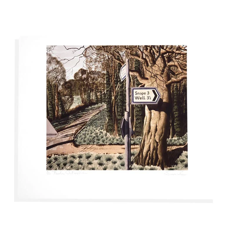 Thornton Watlass Moor - Signed Limited Edition Print by Simon Palmer - Image 5