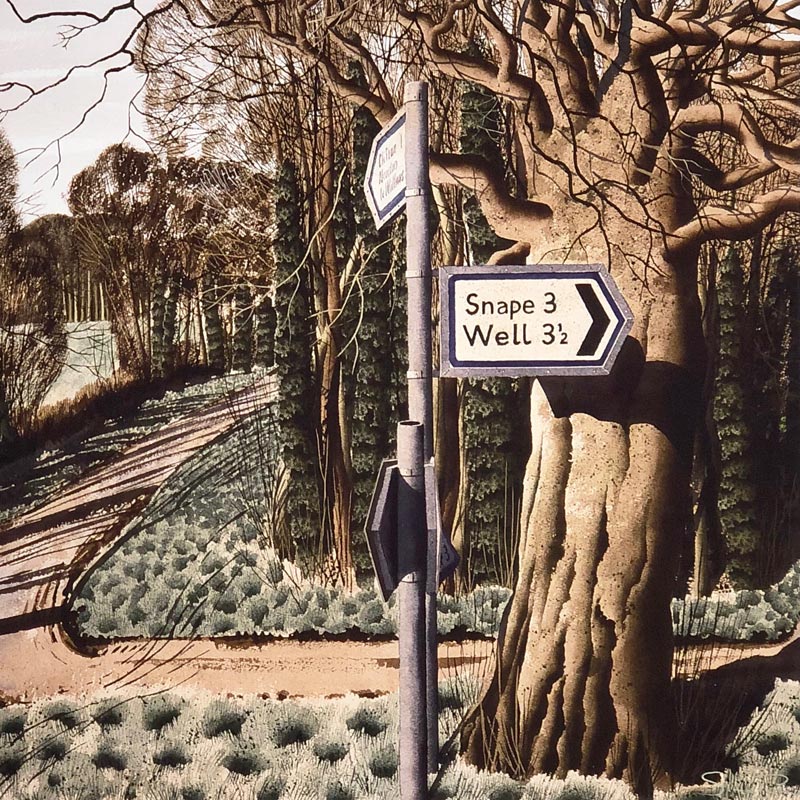 Thornton Watlass Moor - Signed Limited Edition Print by Simon Palmer - Image 6