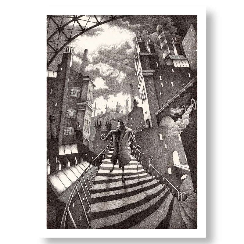 Titus Descends Giclée Print by Nick Tankard - Image 2