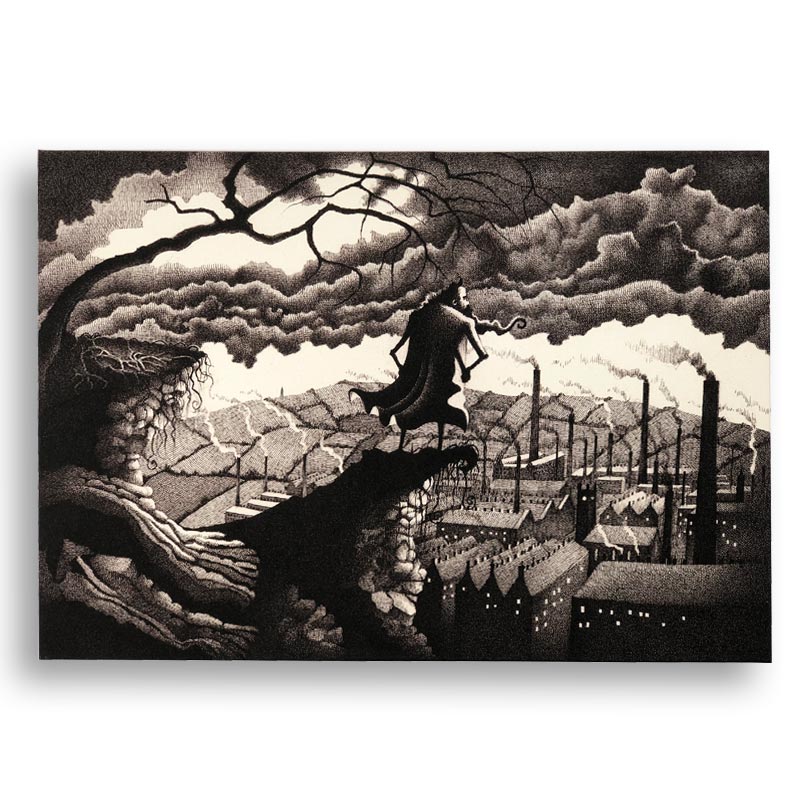 Titus Surveys Giclée Stretched Canvas Print, signed and titled on reverse by Nick Tankard - Image 5