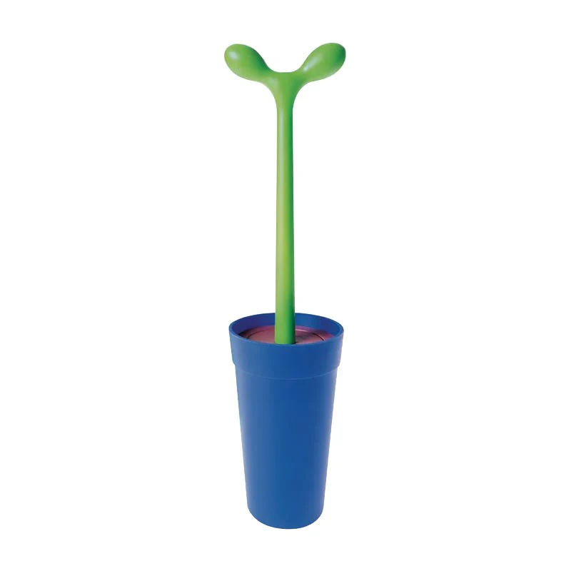 Merdolino Toilet Brush - Blue - des. Stefano Giovannoni - Image 3
