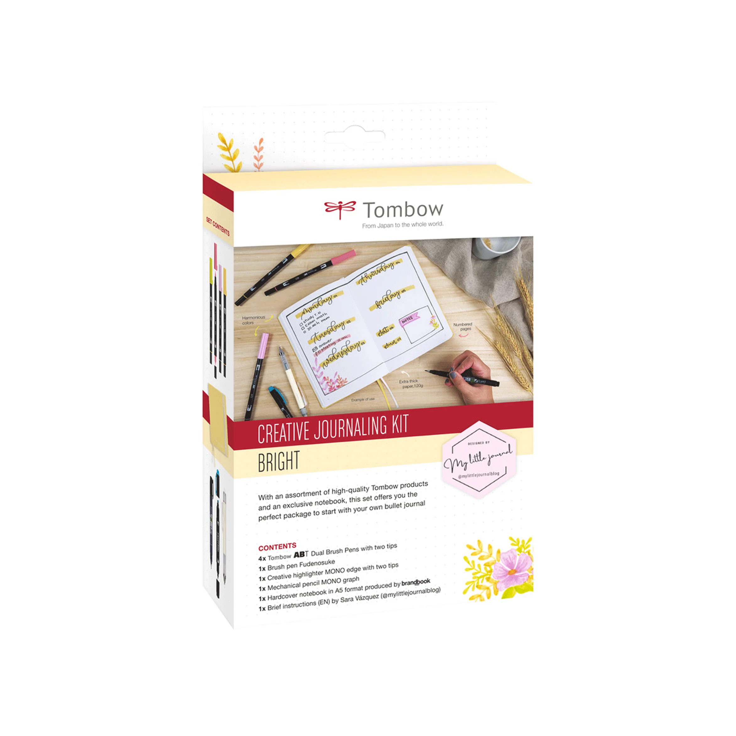 Tombow Creative Journaling Kit (Bright or Pastel) - Image 2