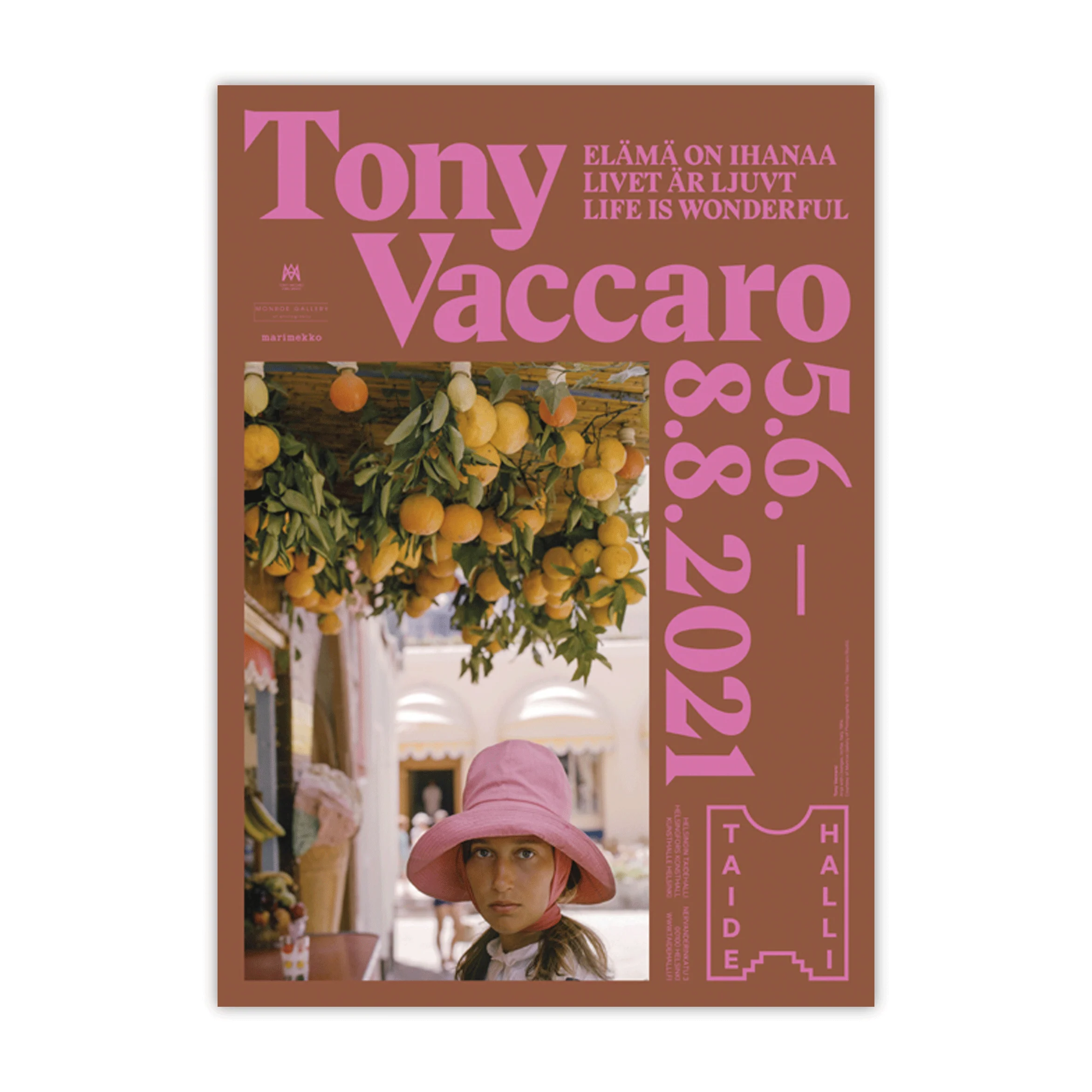 Tony Vaccaro exhibition poster - Image 2