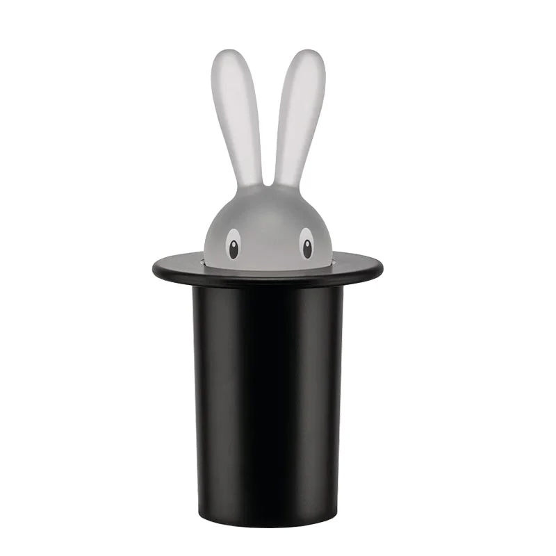Magic Bunny Toothpick Holder - Black - des. Stefano Giovannoni for Alessi - Image 2