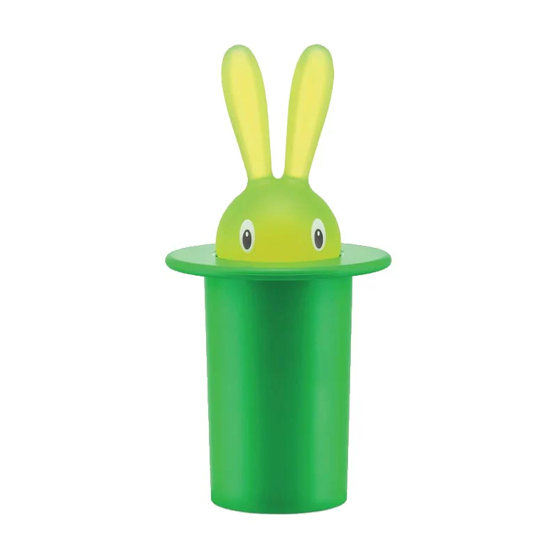 Magic Bunny Toothpick Holder - Green - des. Stefano Giovannoni for Alessi - Image 2