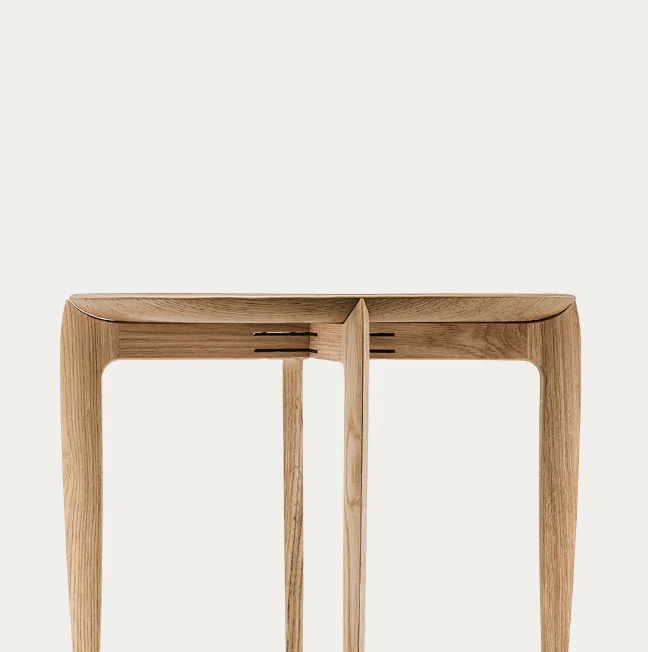Foldable Tray Table - Oak - des. Willumsen & Engholm, 1958 (made by Fritz Hansen) - Image 5