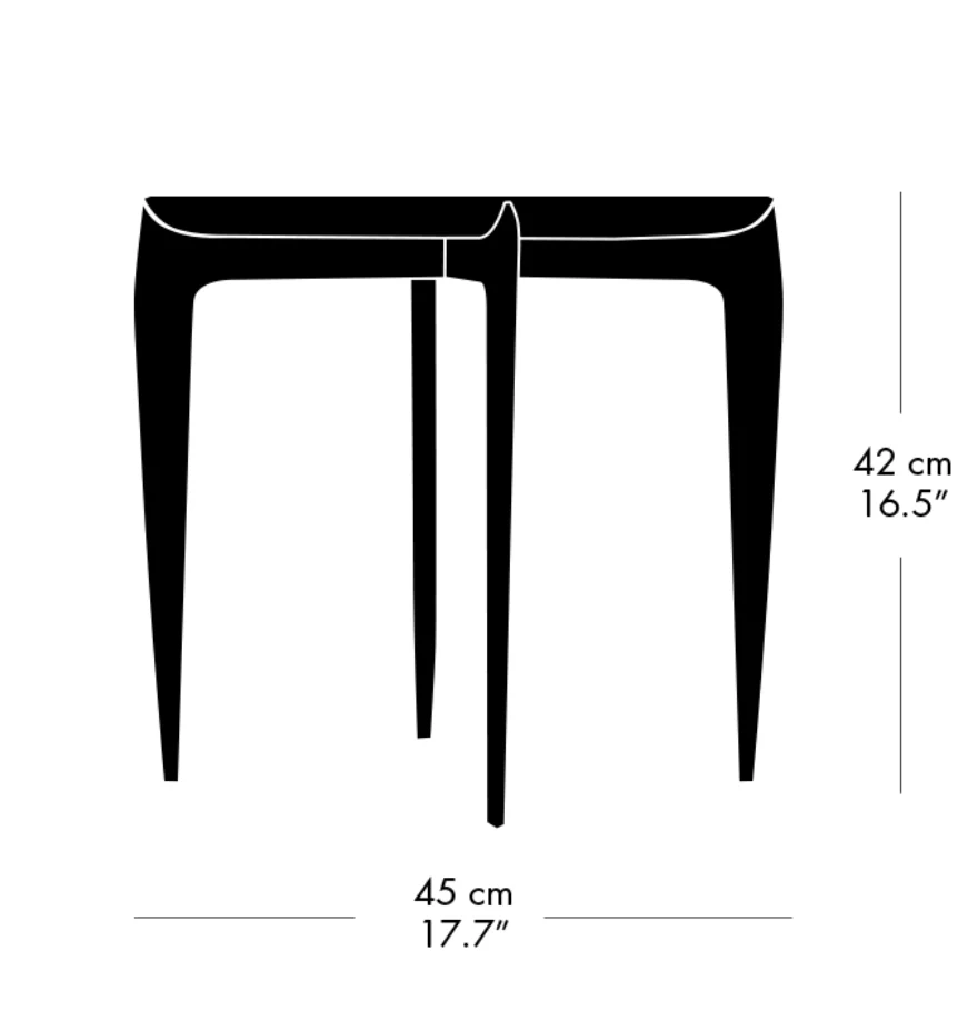 Foldable Tray Table - Oak - des. Willumsen & Engholm, 1958 (made by Fritz Hansen) - Image 6