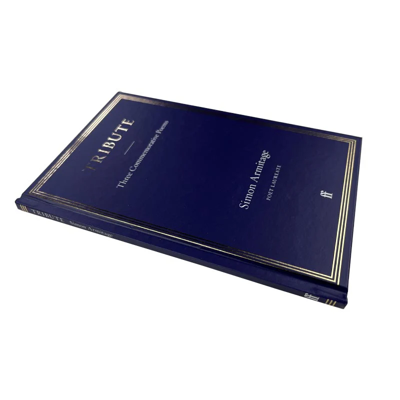 Tribute: Three Commemorative Poems by Simon Armitage - signed hardback - Image 4