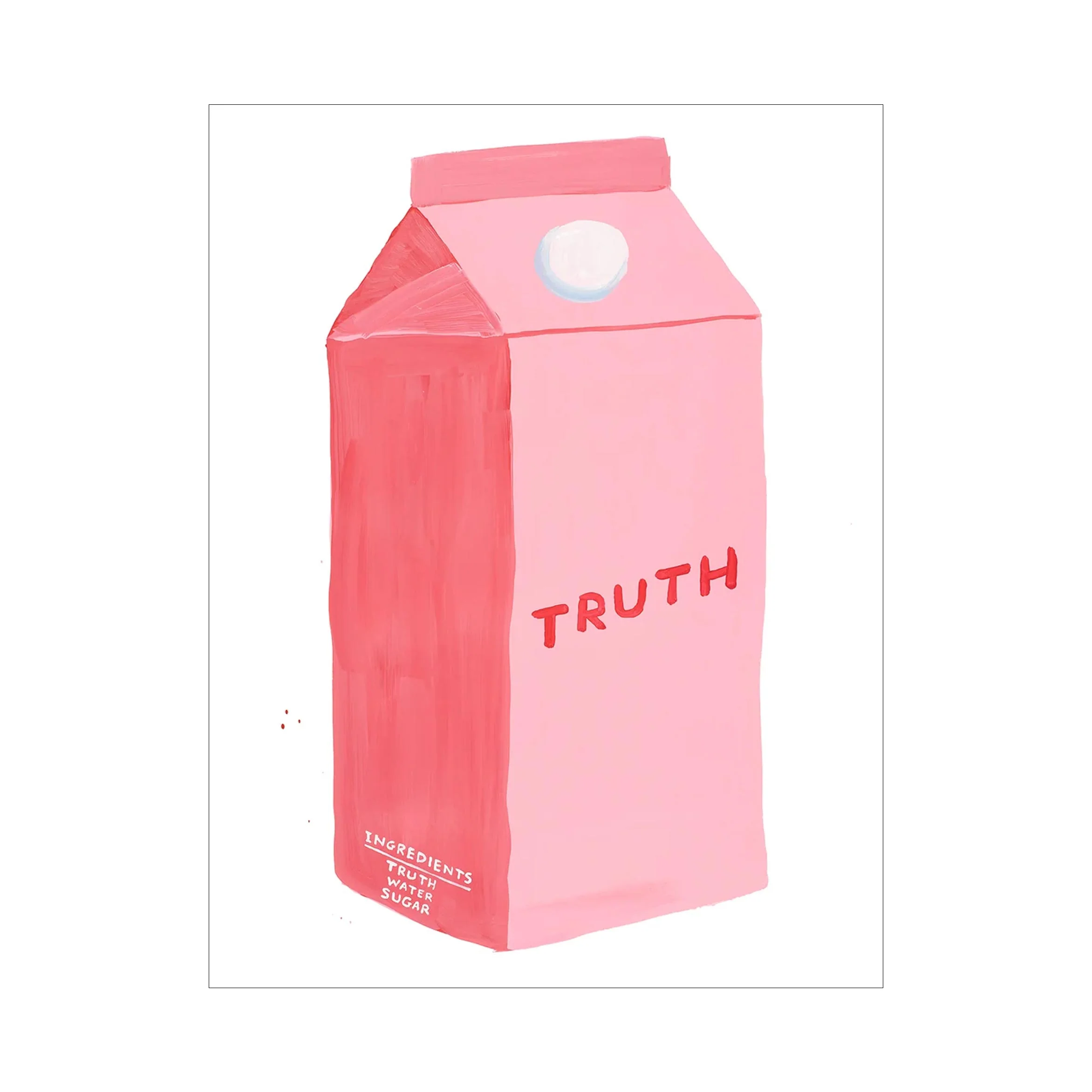 Truth poster by David Shrigley - Image 2