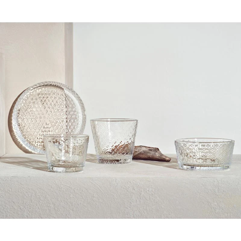 Tundra bowl - 25cl - Clear - des. Oiva Toikka, 1970, made by Iittala - Image 5