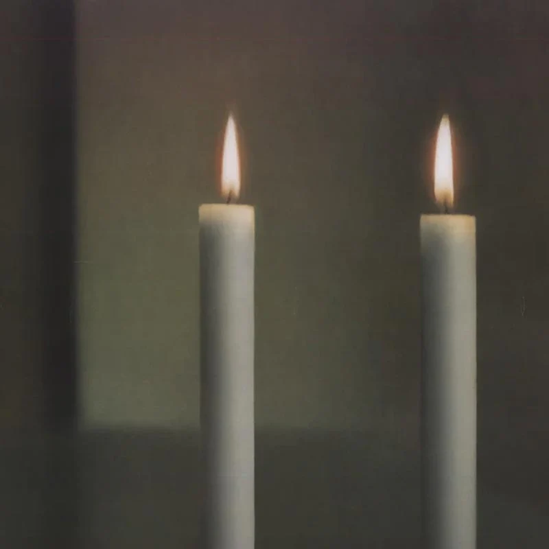 Two Candles poster by Gerhard Richter - Image 2