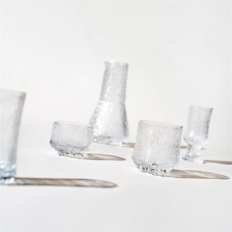 Ultima Thule Set of 2 On-The-Rocks Glasses - 28 cl - des. Tapio Wirkkala, 1968, for Iittala - Image 4