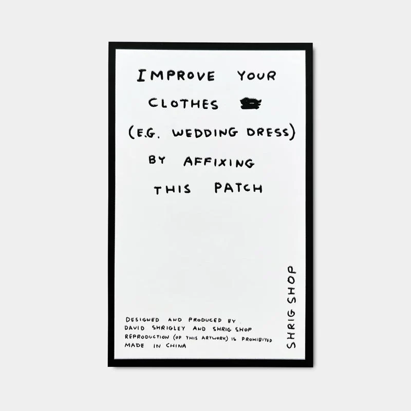 Unlock Your Limited Potential - fabric patch by David Shrigley - Image 3