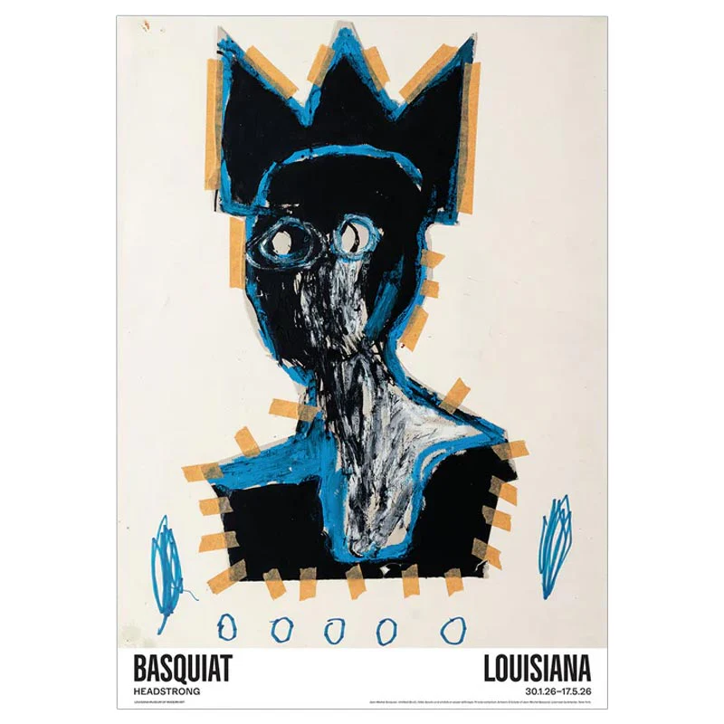 Untitled (Bust) 1984 poster by Jean-Michel Basquiat - Image 3
