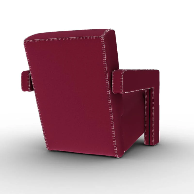 Utrecht XL Armchair - Lincoln Vinaccia 13L576 - des. Gerrit Thomas Rietveld - by Cassina - Image 2