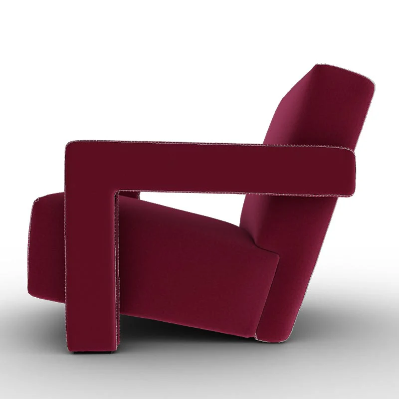 Utrecht XL Armchair - Lincoln Vinaccia 13L576 - des. Gerrit Thomas Rietveld - by Cassina - Image 3