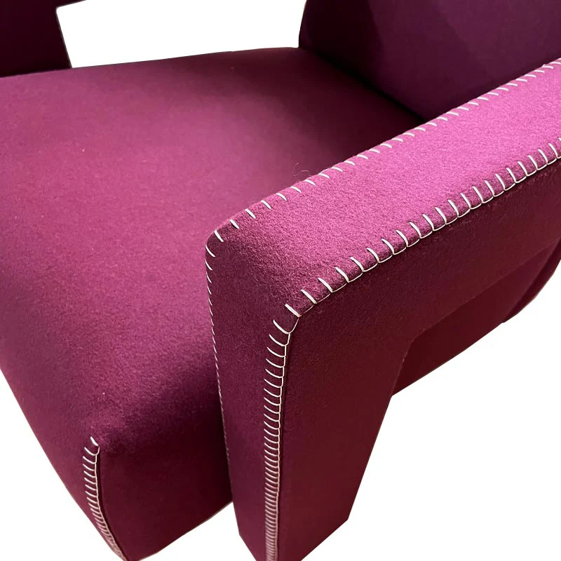 Utrecht XL Armchair - Lincoln Vinaccia 13L576 - des. Gerrit Thomas Rietveld - by Cassina - Image 6