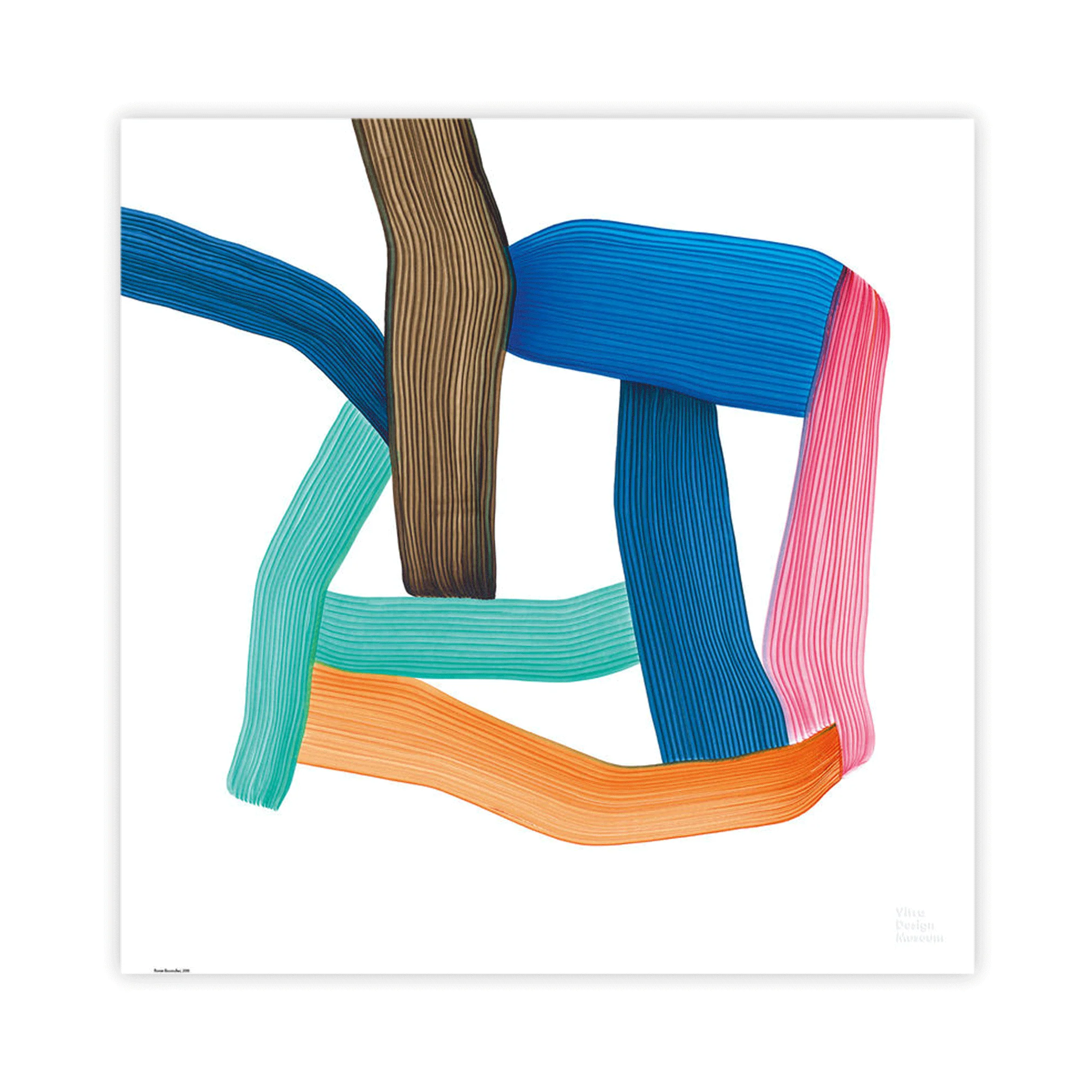 VDM Drawing poster, multicolour, 2018-19 by Ronan Bouroullec - Image 2