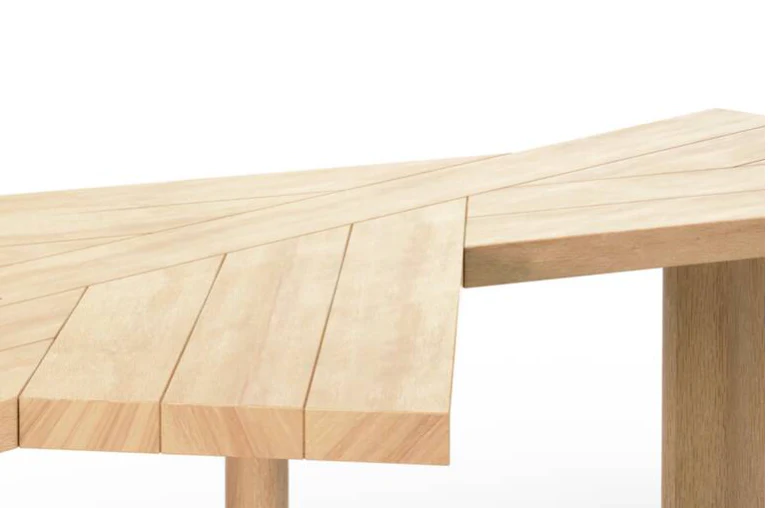 Ventaglio Dining Table des. Charlotte Perriand, 1972 (made by Cassina) - Image 6