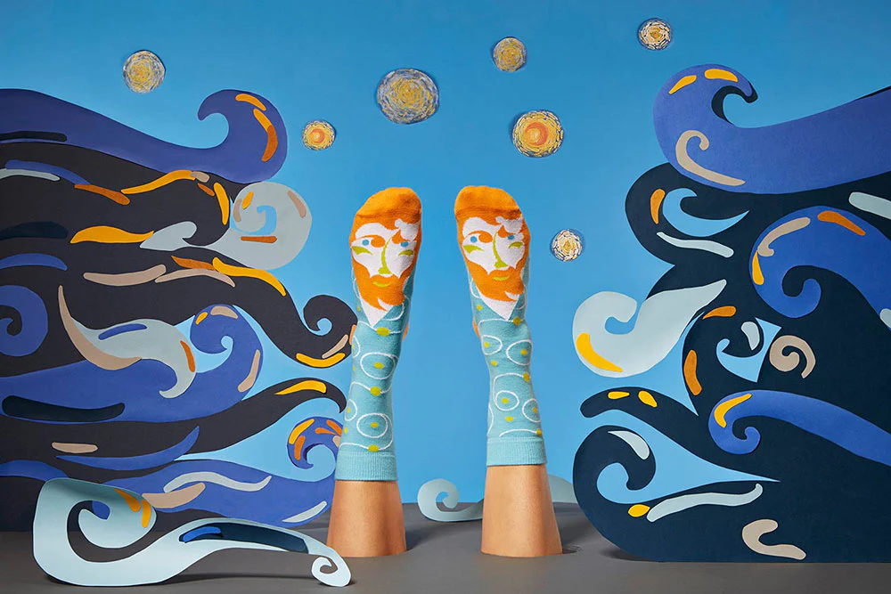 Vincent Van Toe Artist Socks - Image 3