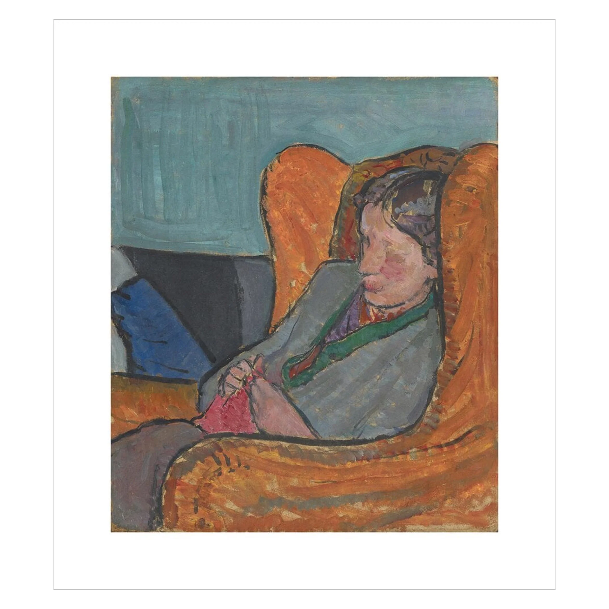 Virginia Woolf, 1912 poster by Vanessa Bell - Image 2