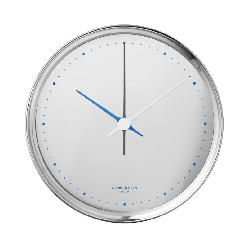 Koppel Wall Clock - Echo Mirror - des. Henning Koppel for Georg Jensen - Image 4