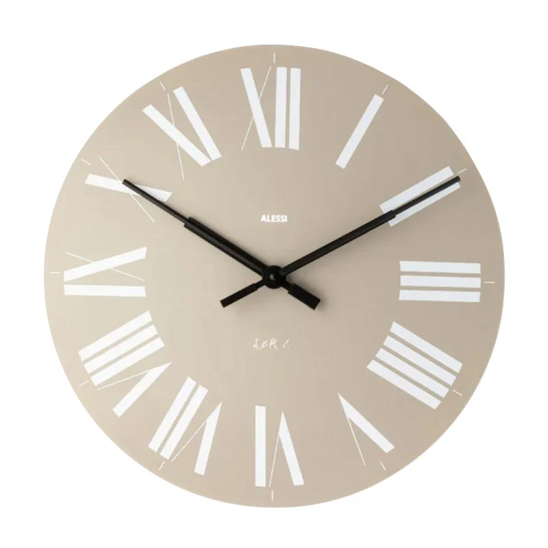 Firenze Wall Clock - Grey - des. Achille Castiglioni & Pier Giacomo Castiglioni for Alessi - Image 3