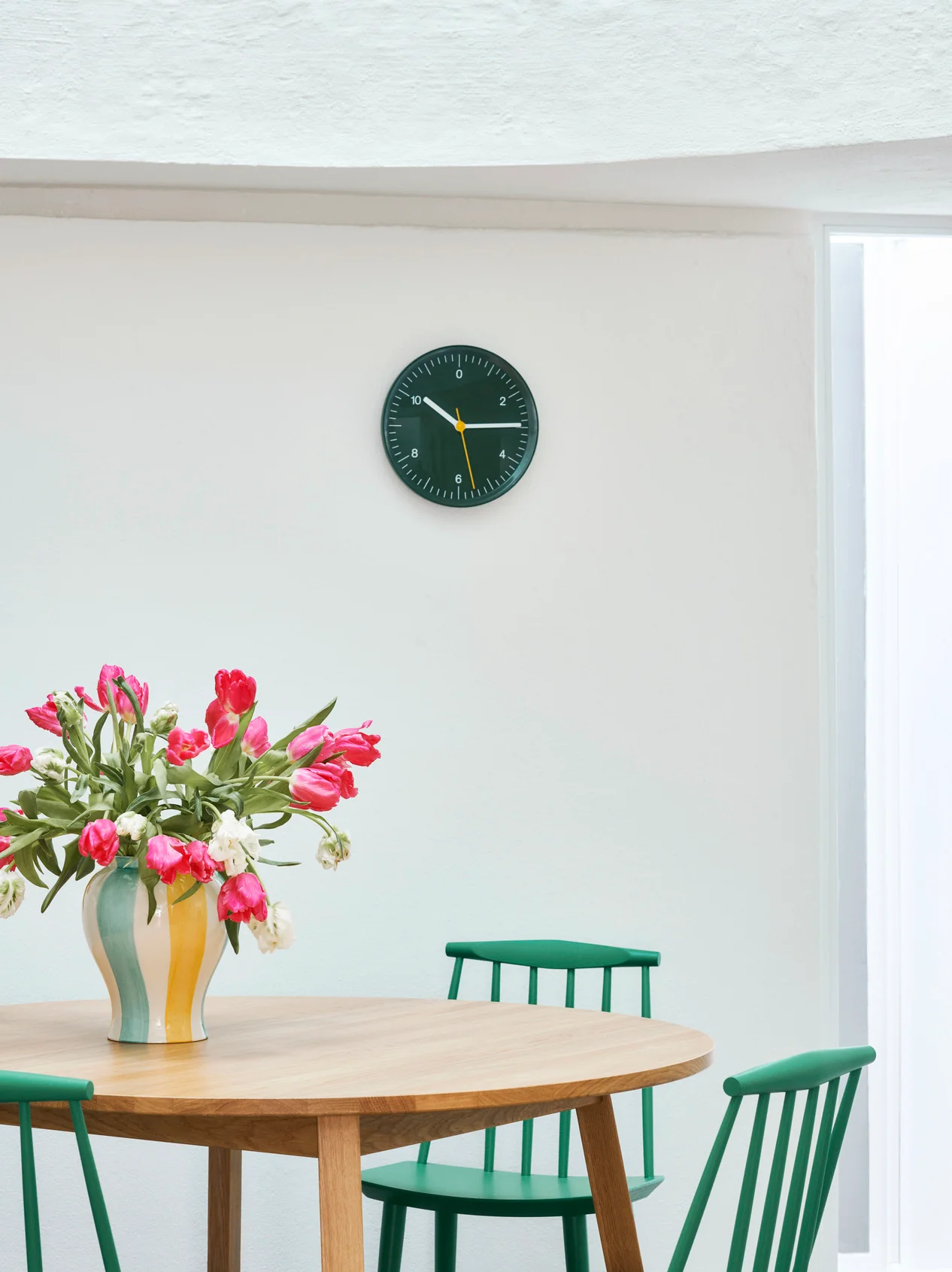 Wall clock - Green - des. Jasper Morrison - Image 3