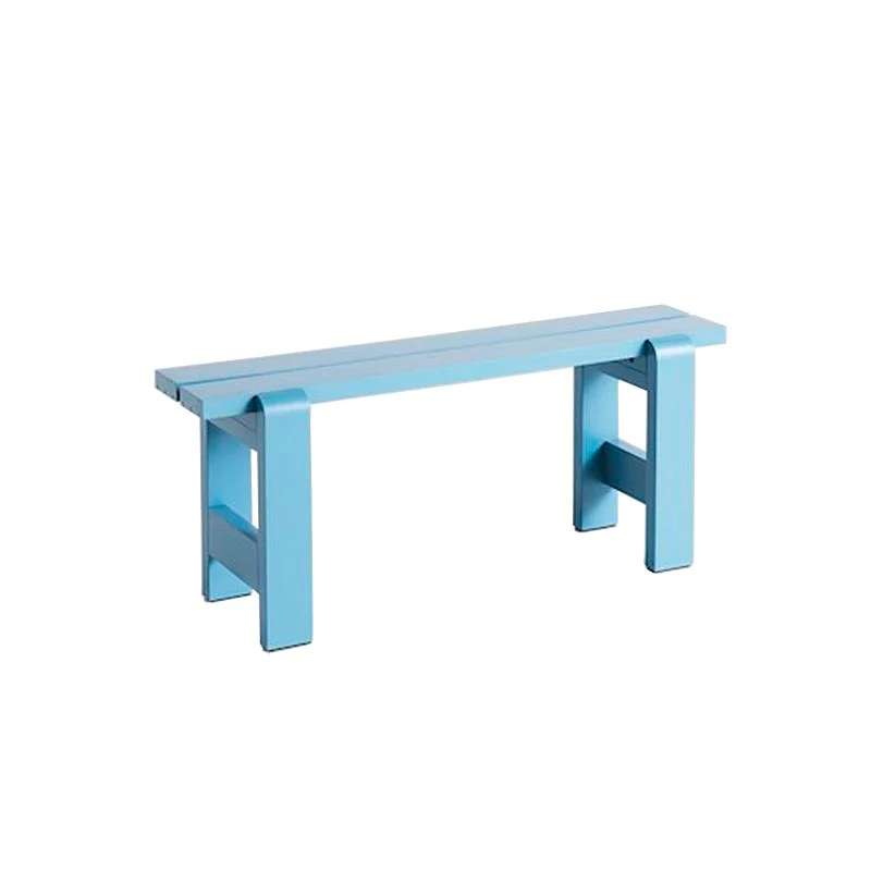 Weekday Bench - Azure Blue, Pine - des. Hannes & Fritz for HAY - Image 5