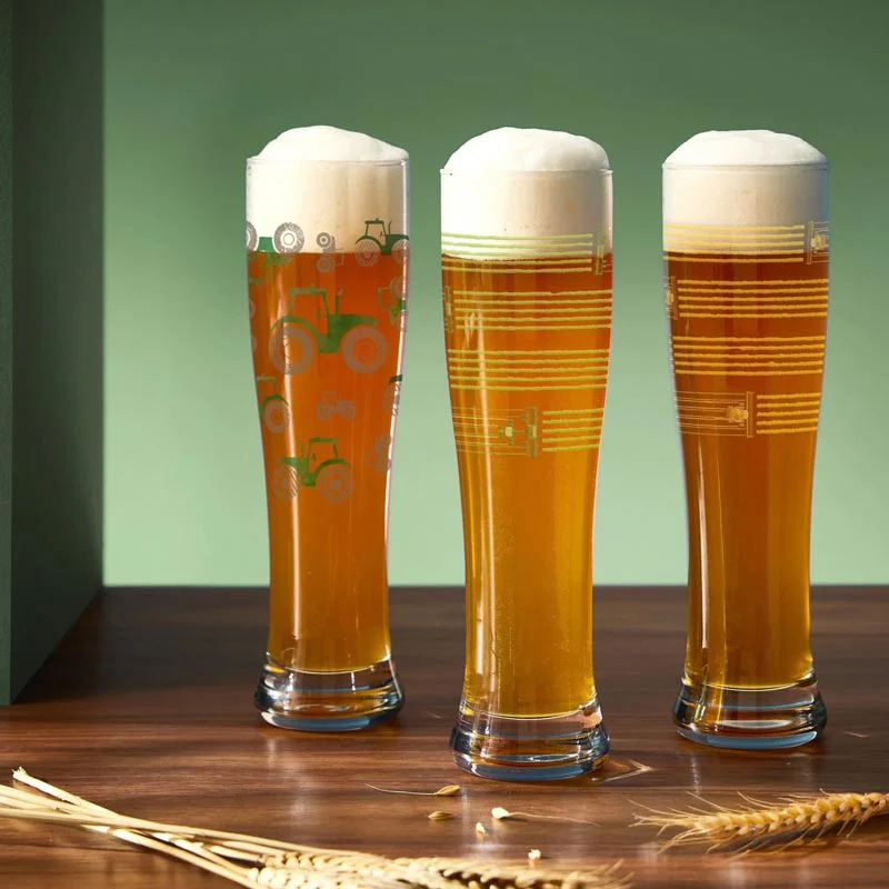 Weizen Wheat Beer Glass #1, #2 (8184001) - Set of 2 - des. Natalie Vasquez Herrera for Ritzenhoff - Image 4