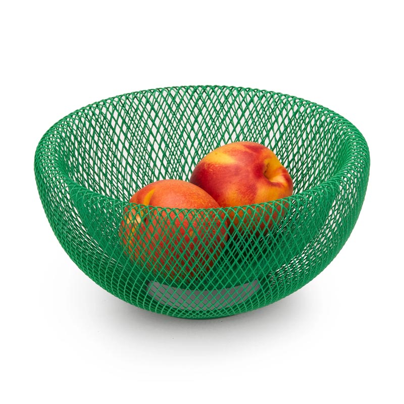 Wire Mesh Bowl - Green - by MoMA - Image 2