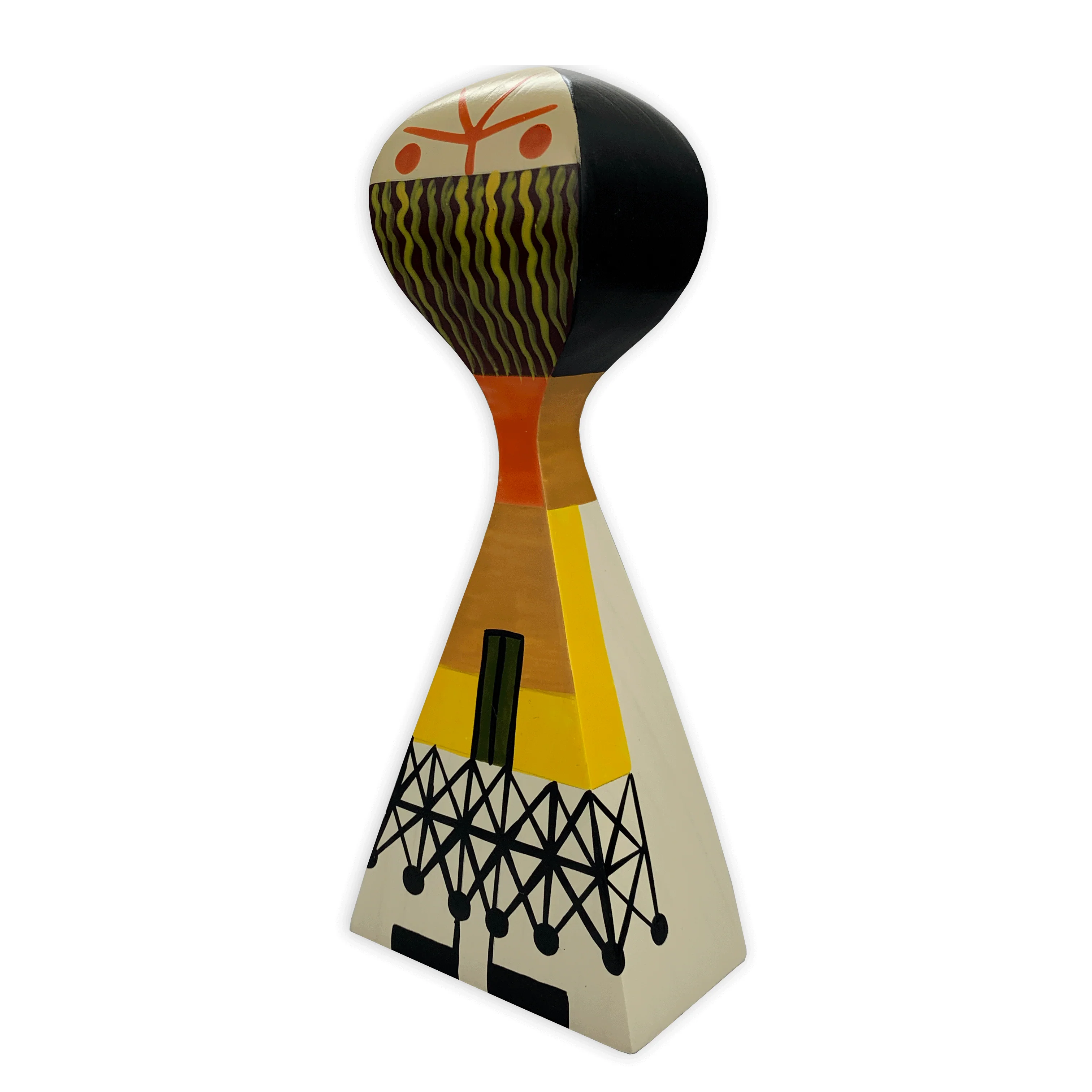 Wooden doll #13 des. Alexander Girard, 1952 - Image 2