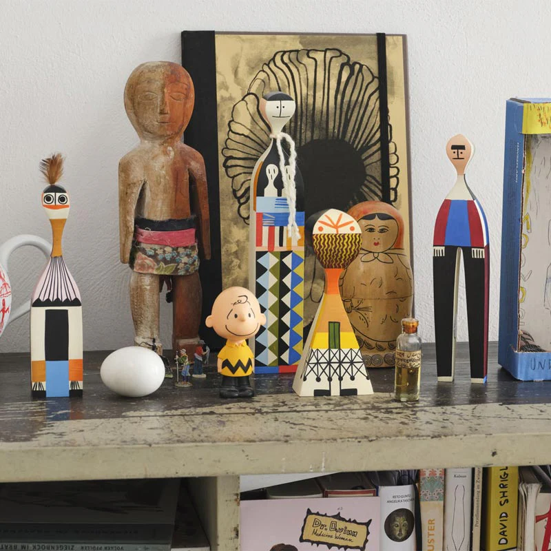 Wooden doll #13 des. Alexander Girard, 1952 - Image 3